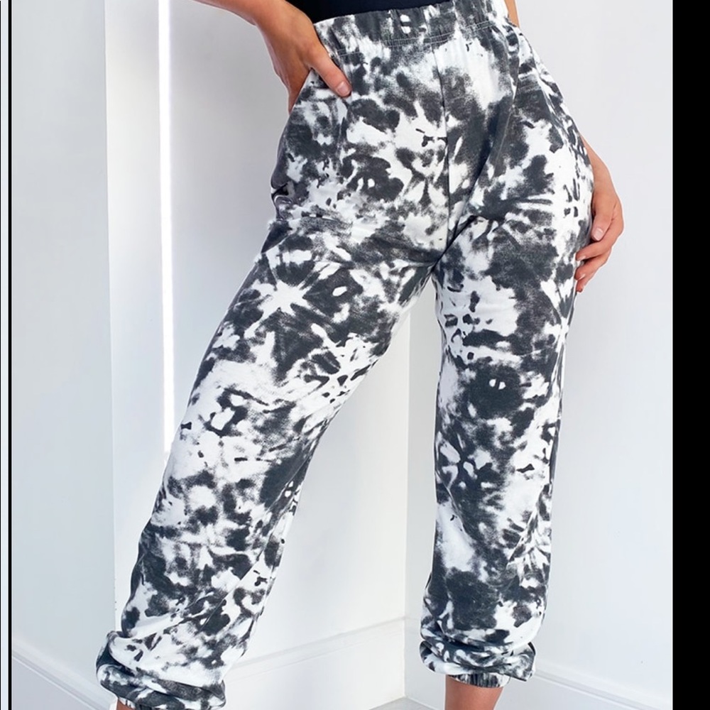 Pretty Little Thing tie dye joggers